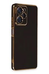 Mey İthalat®   Poco X5 Pro 5G Kılıf Volet Silikon - Siyah