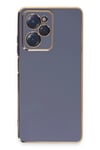 Mey İthalat®   Poco X5 Pro 5G Kılıf Volet Silikon - Mavi