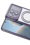 Mey İthalat®   Poco X6 Pro Joke Simli Magneticsafe Kılıf - Derin Mor