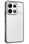 Mey İthalat®   Poco X6 Pro Kılıf  Lensli Silikon - Gümüş