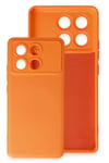 Mey İthalat®   Poco X6 Pro Kılıf Nano içi Kadife Silikon - Mor