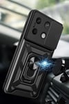 Mey İthalat®   Poco X6 Pro Kılıf Pars Lens Yüzüklü Silikon - Yeşil