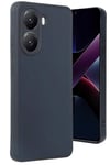 Mey İthalat®   Poco X7 Pro Kılıf Aras Deri Kapak - Lacivert
