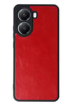 Mey İthalat®   Poco X7 Pro Kılıf Aras Deri Kapak - Kırmızı