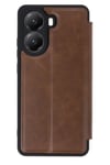 Mey İthalat®   Poco X7 Pro Kılıf Flip Cover - Taba