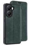 Mey İthalat®   Poco X7 Pro Kılıf Flip Cover - Koyu Yeşil