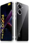Mey İthalat®   Poco X7 Pro Kılıf Lüx Şeffaf Silikon