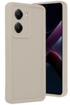 Mey İthalat®   Poco X7 Pro Viera Silikon - Krem
