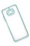 Mey İthalat®   Pocophone X3 Kılıf Montreal Silikon Kapak - Turkuaz