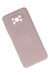 Mey İthalat®   Pocophone X3 Kılıf Nano içi Kadife Silikon - Pudra