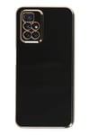 Mey İthalat®   Redmi 10 2022 Kılıf Volet Silikon - Siyah