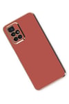 Mey İthalat®   Redmi 10 2022 Kılıf Volet Silikon - Kırmızı