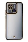 Mey İthalat®   Redmi 10C Kılıf Liva Lens Silikon - Siyah