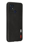 Mey İthalat®   Redmi 10C Kılıf Loop Deri Silikon - Siyah