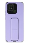 Mey İthalat®   Redmi 10C Kılıf Mega Standlı Silikon - Lila