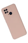 Mey İthalat®   Redmi 10C Kılıf Nano içi Kadife Silikon - Pudra