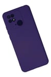 Mey İthalat®   Redmi 10C Kılıf Nano içi Kadife Silikon - Mor