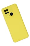 Mey İthalat®   Redmi 10C Kılıf Nano içi Kadife Silikon - Sarı
