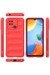Mey İthalat®   Redmi 10C Kılıf Optimum Silikon - Kırmızı