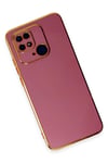 Mey İthalat®   Redmi 10C Kılıf Volet Silikon - Kırmızı