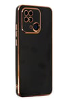 Mey İthalat®   Redmi 10C Kılıf Volet Silikon - Siyah