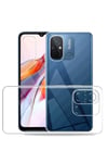 Mey İthalat®   Redmi 12C Kılıf Lüx Şeffaf Silikon