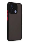 Mey İthalat®   Redmi 12C Kılıf Montreal Silikon Kapak - Siyah