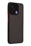 Mey İthalat®   Redmi 12C Kılıf Montreal Silikon Kapak - Siyah