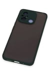 Mey İthalat®   Redmi 12C Kılıf Montreal Silikon Kapak - Yeşil
