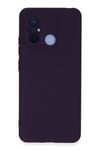 Mey İthalat®   Redmi 12C Kılıf Nano içi Kadife Silikon - Mor