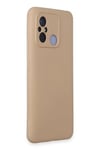 Mey İthalat®   Redmi 12C Kılıf Nano içi Kadife Silikon - Pudra
