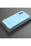 Mey İthalat®   Redmi 12C Kılıf Optimum Silikon - Sky Blue