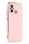 Mey İthalat®   Redmi 12C Kılıf Volet Silikon - Pembe