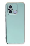 Mey İthalat®   Redmi 12C Kılıf Volet Silikon - Açık Yeşil