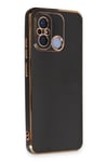 Mey İthalat®   Redmi 12C Kılıf Volet Silikon - Siyah
