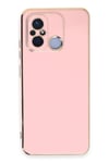 Mey İthalat®   Redmi 12C Kılıf Volet Silikon - Pembe