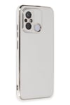 Mey İthalat®   Redmi 12C Kılıf Volet Silikon - Beyaz