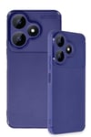 Mey İthalat®   Redmi 13 4G Kılıf Auto Focus Karbon Kapak - Lacivert