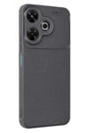 Mey İthalat®   Redmi 13 4G Kılıf Auto Focus Karbon Kapak - Gri
