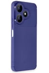 Mey İthalat®   Redmi 13 4G Kılıf Auto Focus Karbon Kapak - Lacivert