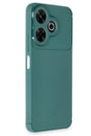 Mey İthalat®   Redmi 13 4G Kılıf Auto Focus Karbon Kapak - Koyu Yeşil