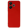 Mey İthalat®   Redmi 13 4G Kılıf First Silikon - Kırmızı