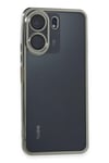 Mey İthalat®   Redmi 13C Kılıf  Lensli Silikon - Gümüş