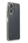 Mey İthalat®   Redmi 13C Kılıf  Lensli Silikon - Gümüş