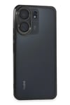 Mey İthalat®   Redmi 13C Kılıf  Lensli Silikon - Siyah