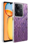 Mey İthalat®   Redmi 13C Kılıf Blade Aynalı Desenli Kapak - Desen 2