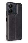 Mey İthalat®   Redmi 13C Kılıf Flip Cover - Siyah