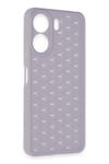 Mey İthalat®   Redmi 13C Kılıf Petek Silikon Kapak - Lila