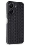 Mey İthalat®   Redmi 13C Kılıf Petek Silikon Kapak - Siyah