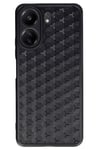 Mey İthalat®   Redmi 13C Kılıf Petek Silikon Kapak - Siyah